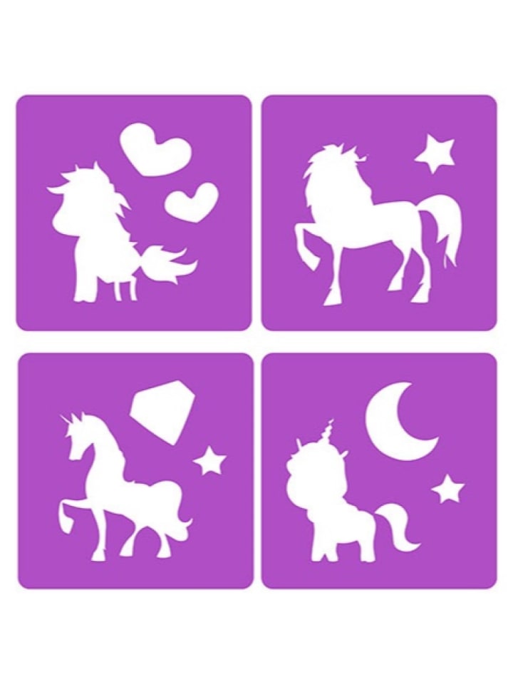 Toi-Toys Einhorn Straßenkreide mit Schablonen Kinder-Kreide 3 Jahre günstig kaufen onesize