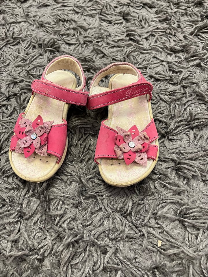 Primigi Leder-Sandalen in Fuchsia günstig kaufen 26