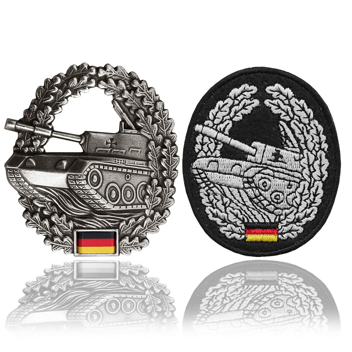 BW Barettabzeichen Panzertruppe