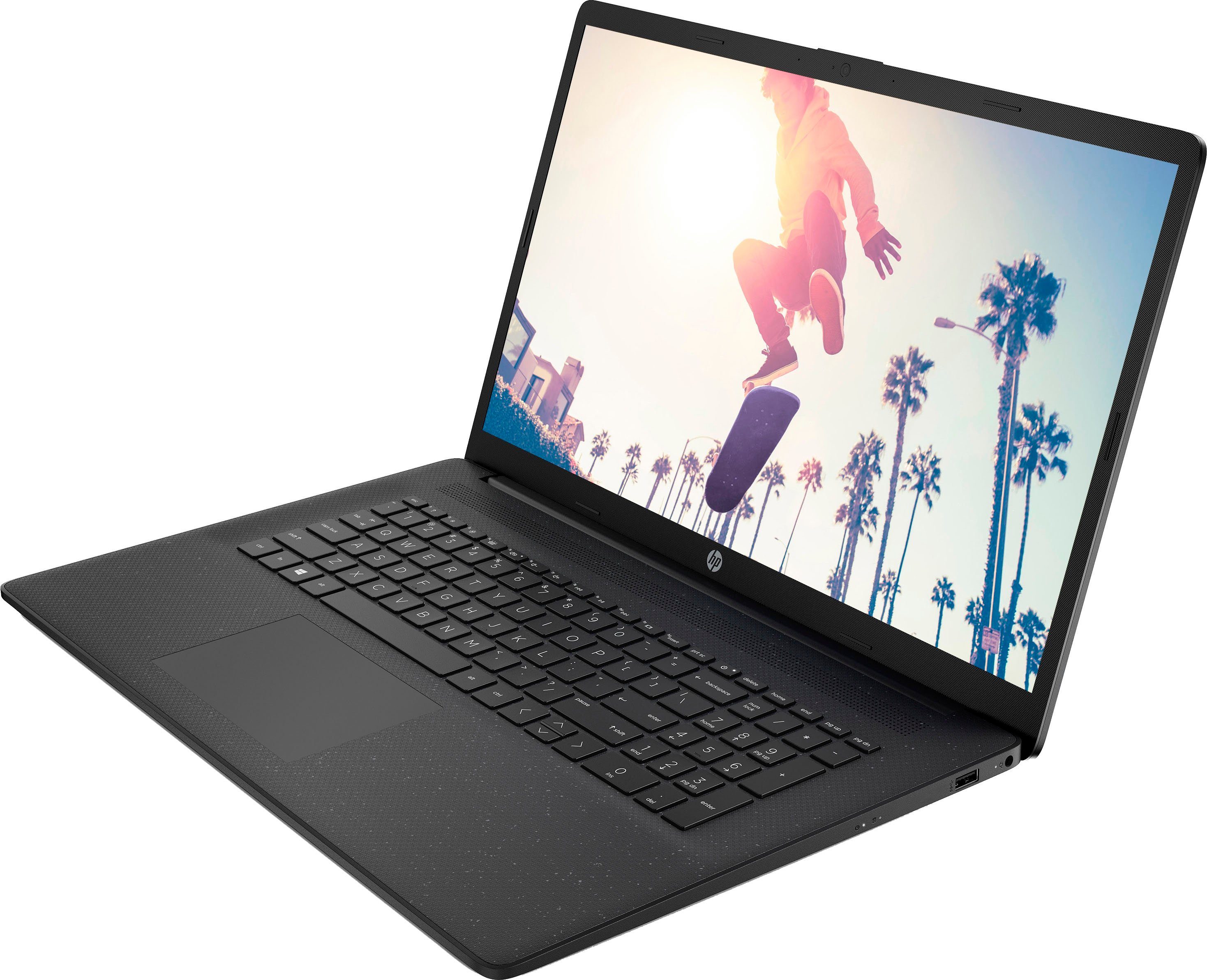 HP 17-cn0216ng Notebook (43,9 cm/17,3 Zoll, Intel Pentium Gold 7505, UHD Graphics, 512 GB SSD)