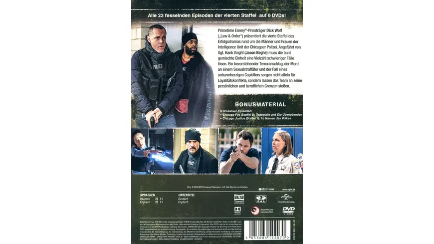 Chicago P.D. - Season 4  [6 DVDs]