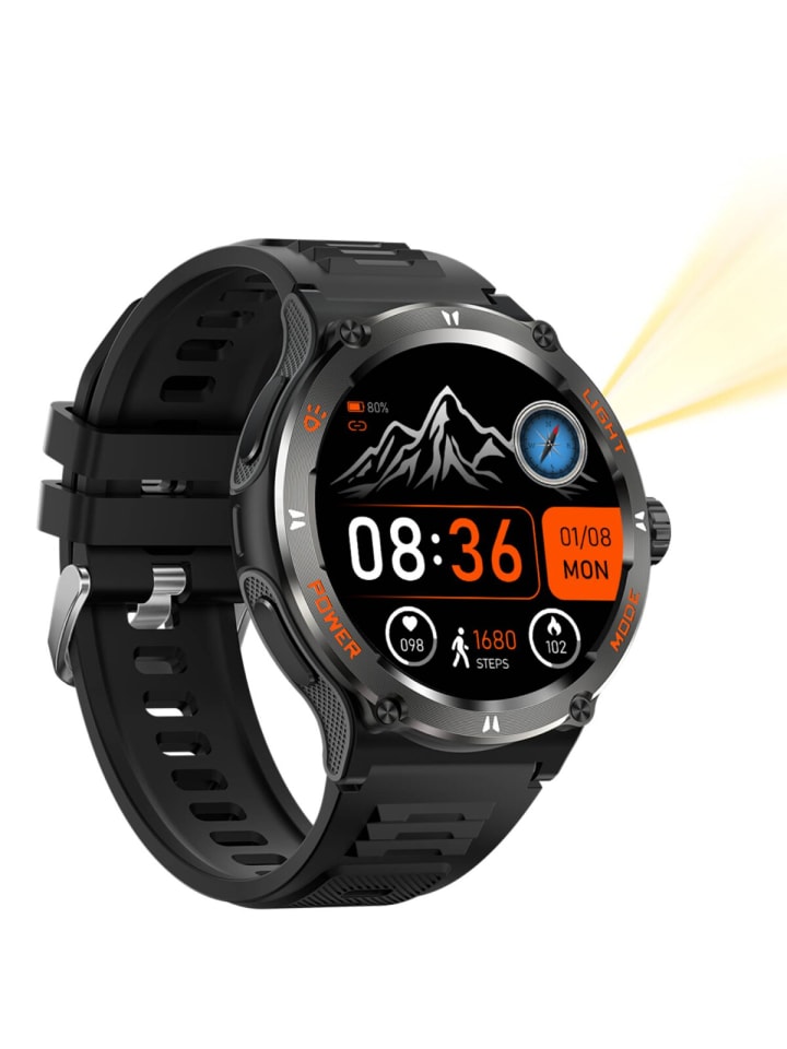 COFI 1453 HD AMOLED Bildschirm Smartwatch - Schwarz in Schwarz günstig kaufen onesize