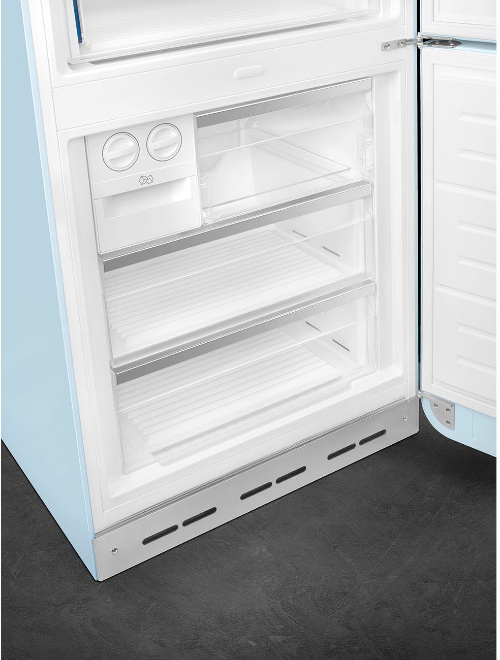 Smeg Kühl-/Gefrierkombination FAB38RPB5, 205 cm hoch, 70,6 cm breit
