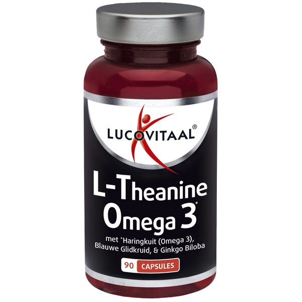 Capsule Lucovitaal L-Teanină Omega 3 90 bucăți