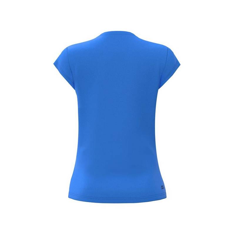 BIDI BADU Pure Wild V-Neck Tee Tennisshirt Damen