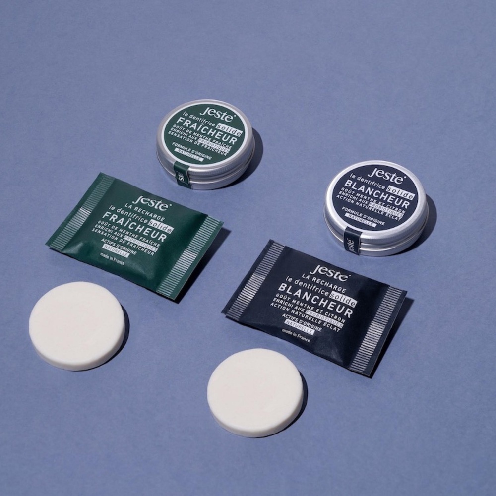 jeste La Recharge de Dentifrice Solide Fraîcheur Recharge Dentifrice Solide Fraîcheur naturel