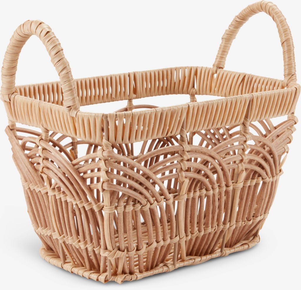 VILIUS Kurv VILIUS B18xD26xH16cm naturlig farge