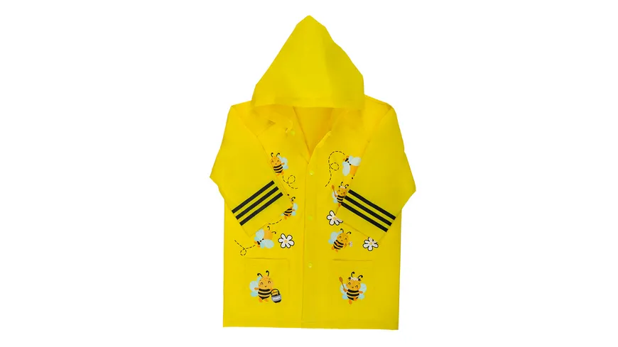 Kinder Regenjacke Bienchen M