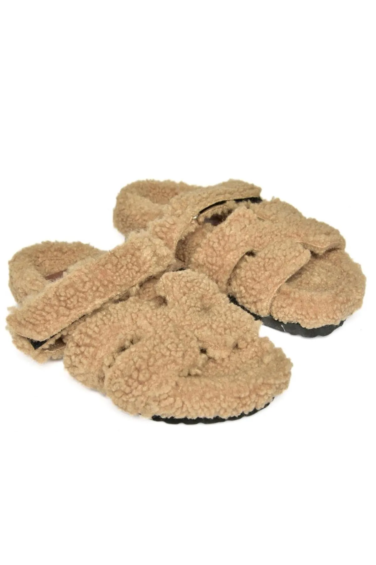 Fox Shoes  R824527104 Damenhausschuhe aus Kamelfell