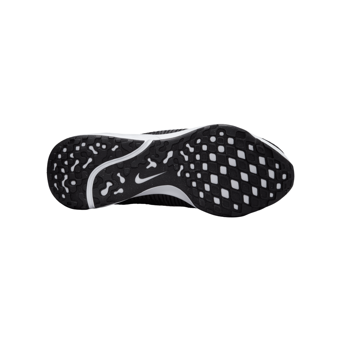 Nike Renew Run 4 Damen Schwarz Weiss F002 Laufschuh