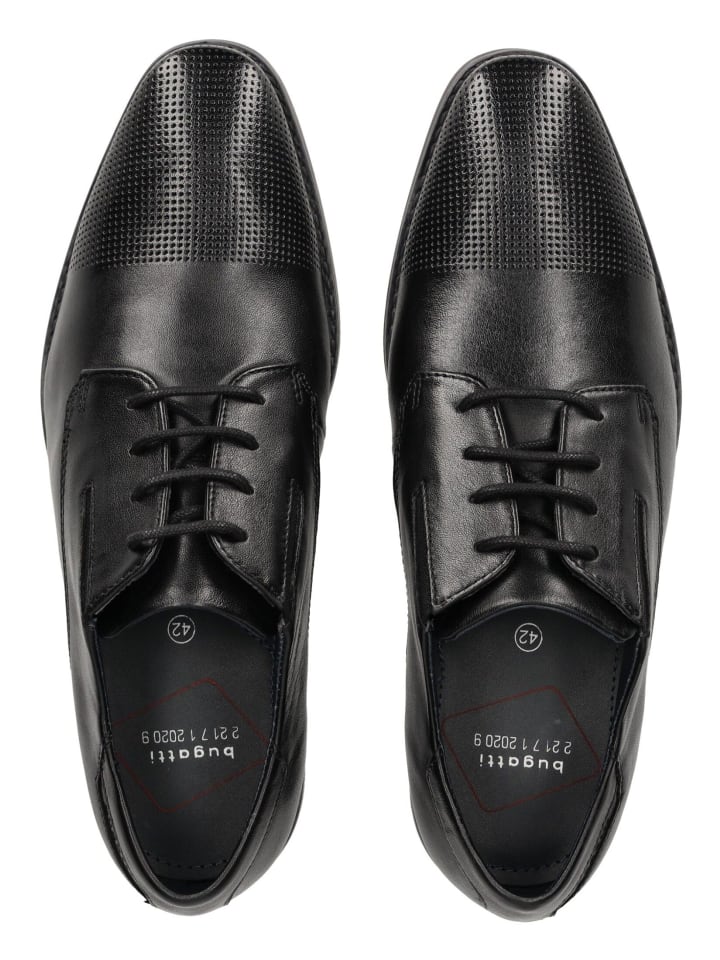 Bugatti Businessschuhe in Schwarz günstig kaufen