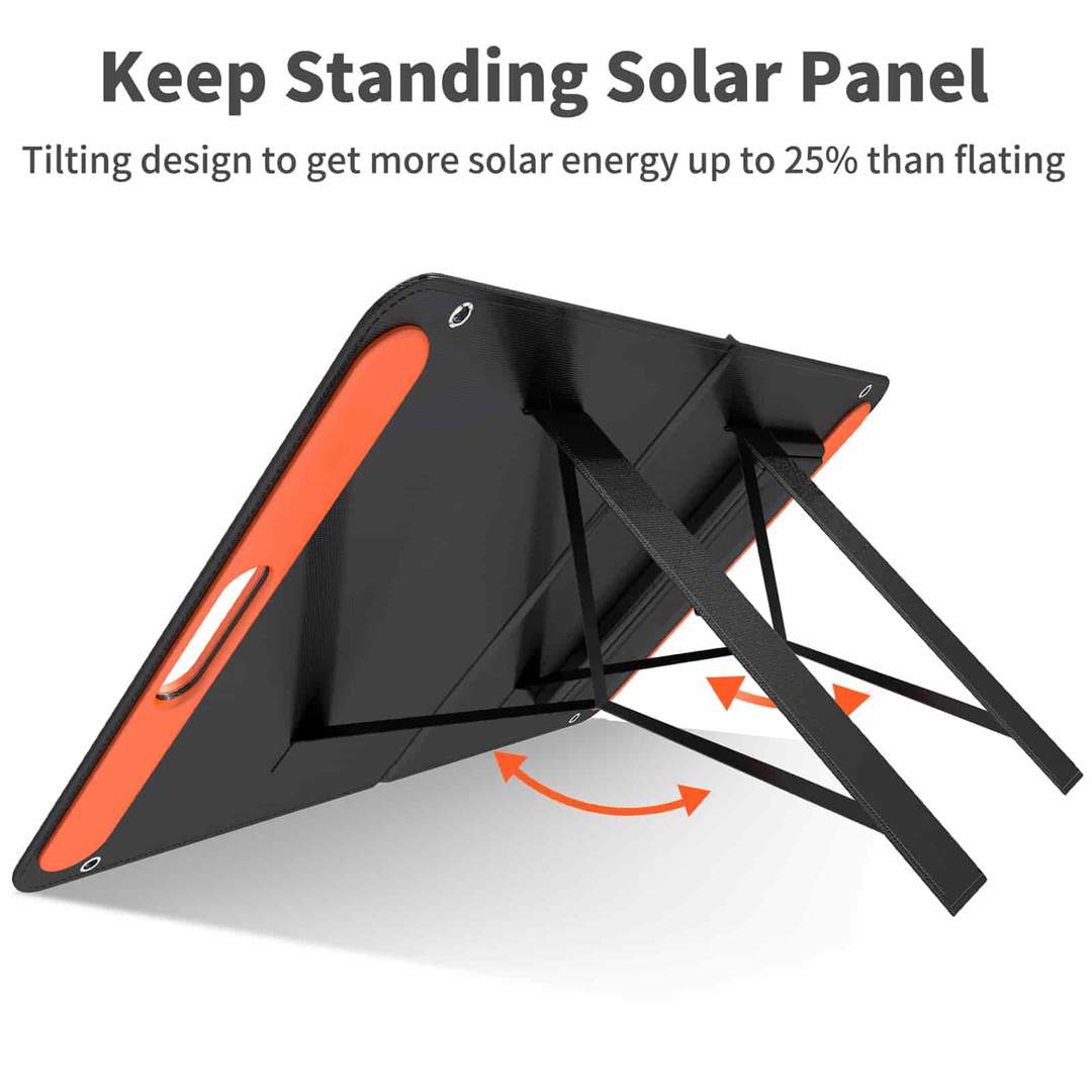 Painel solar Jackery SolarSaga de 100 W