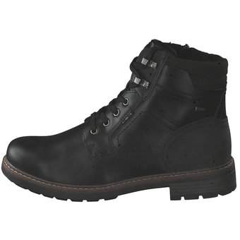 Relife Schnürstiefelette in schwarz