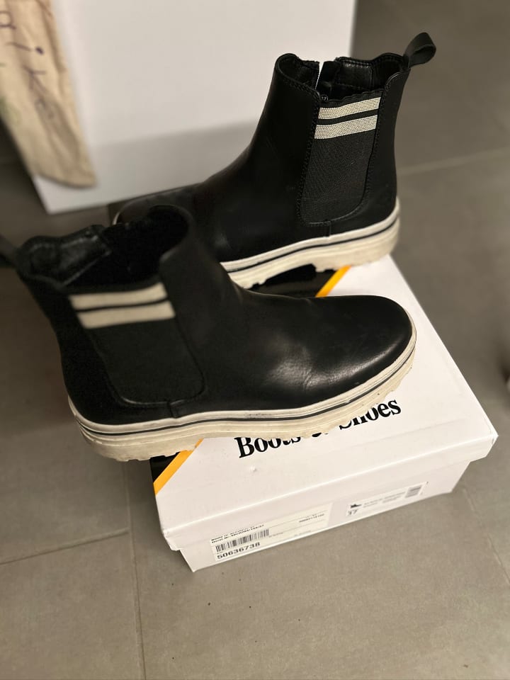 Dockers by Gerli Boots in Schwarz günstig kaufen 37