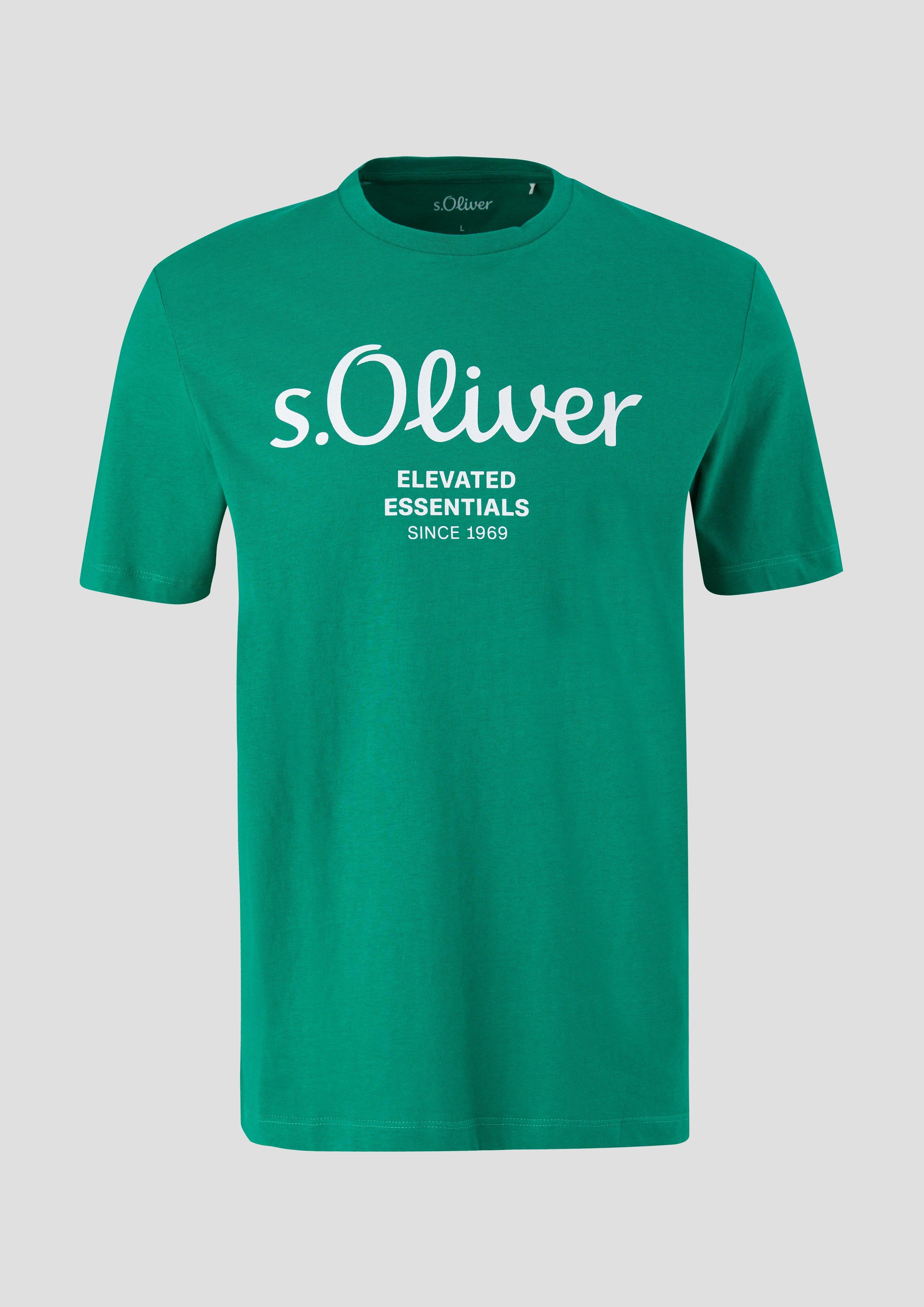 T-Shirt mit Label-Print  2139909-76D1
