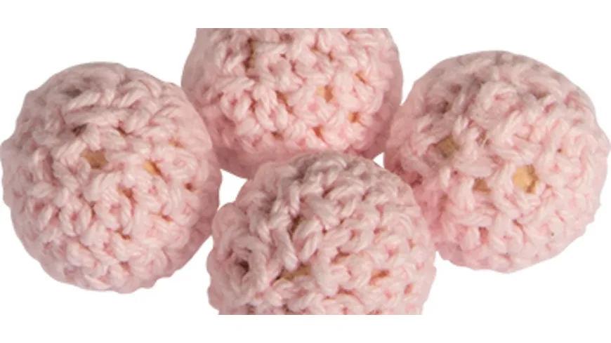 Rayher Häkelperlen , 16mm ø Rose