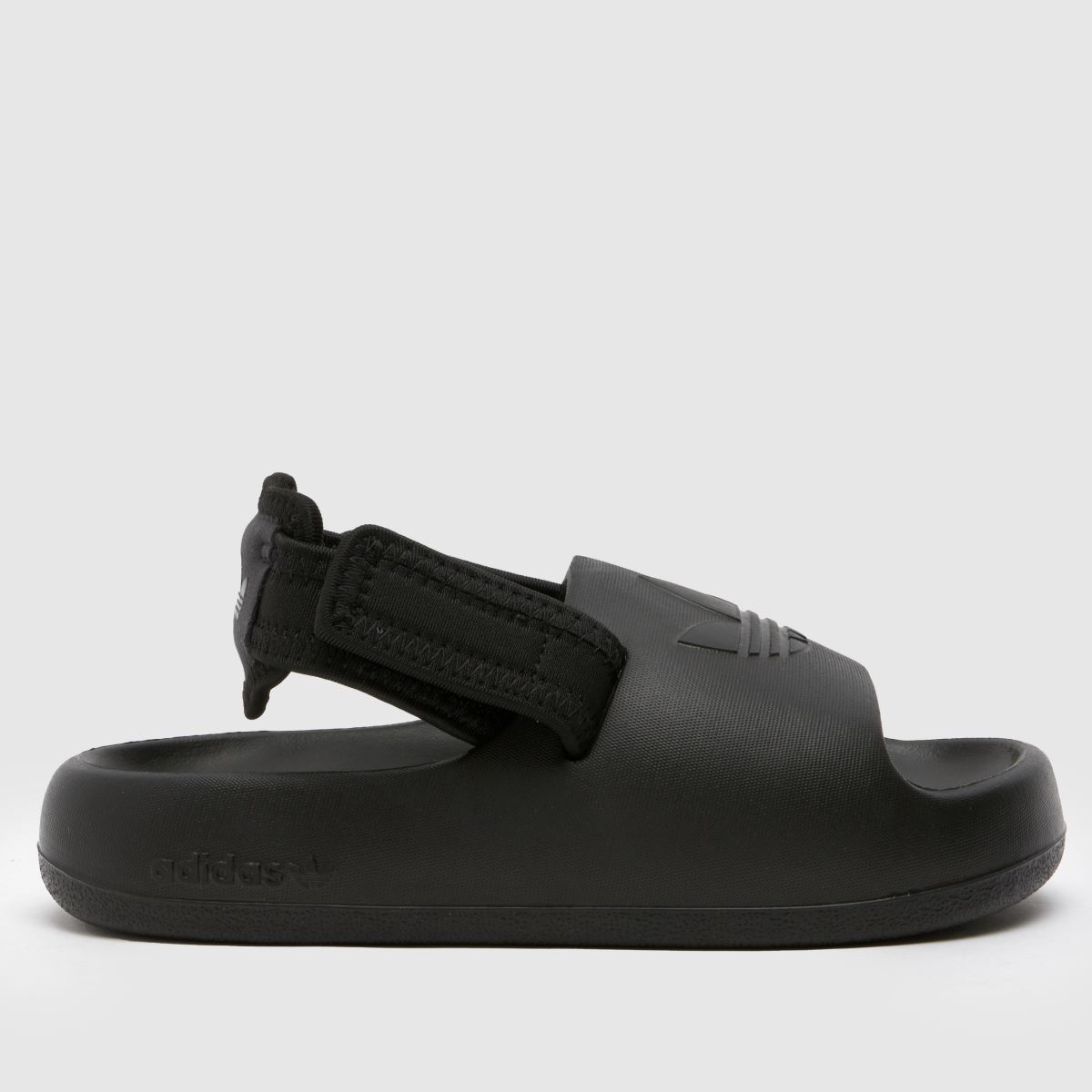 adidas svarta adifom adilette badtofflor juniorsandaler