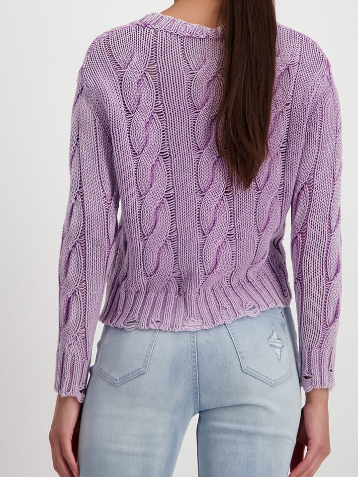 monari Pullover in Flieder günstig kaufen