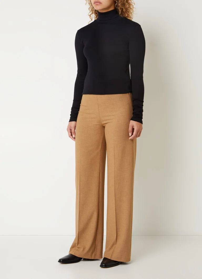Camicia a maniche lunghe Benetton con colletto