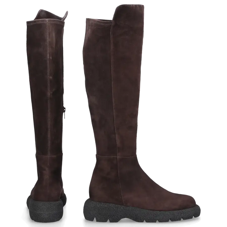 Truman's - Stiefel 7823 Veloursleder - braun