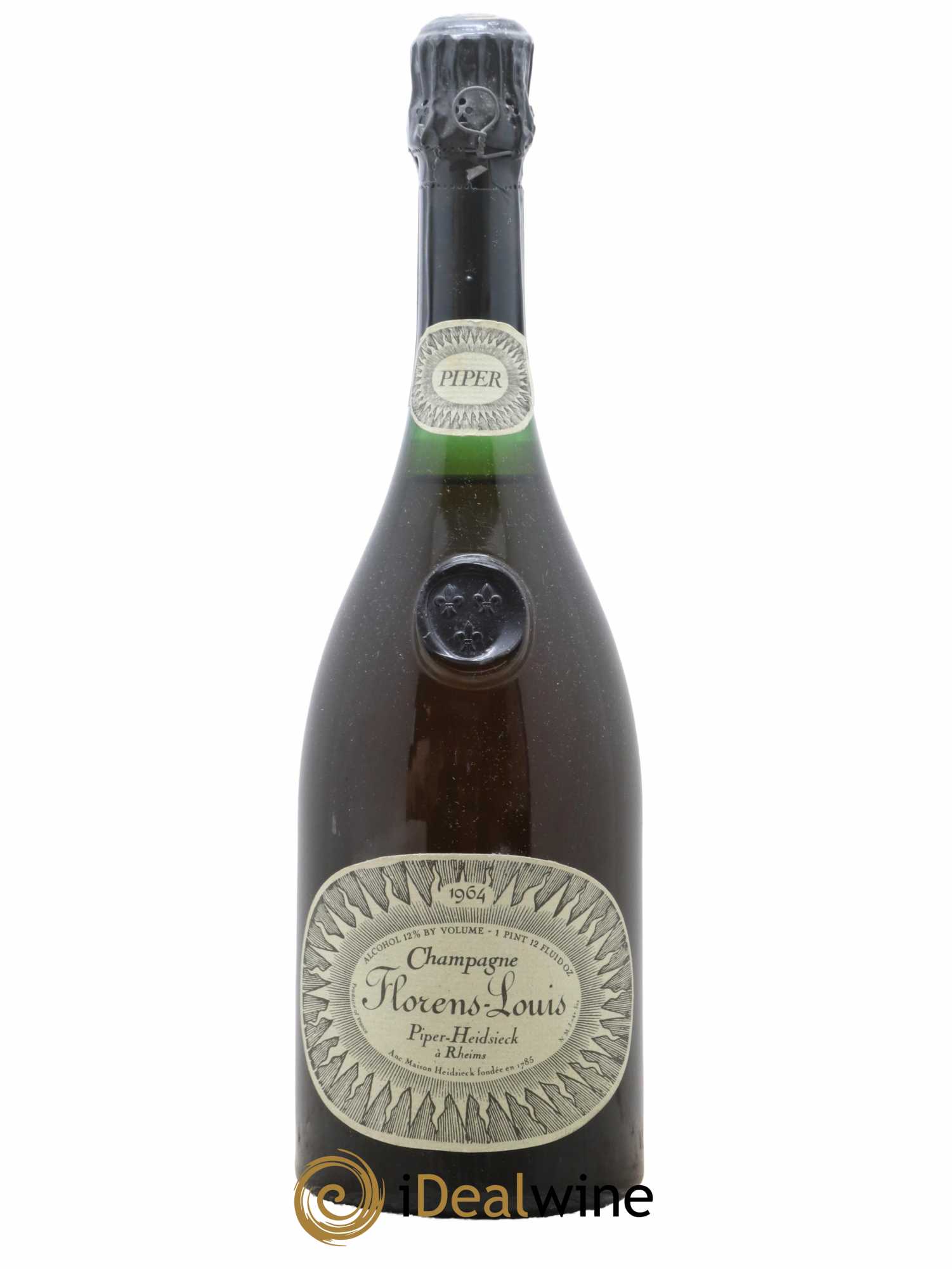 Brut Piper Heidsieck Florens-Louis 1964 - Lot de 1 Bouteille
