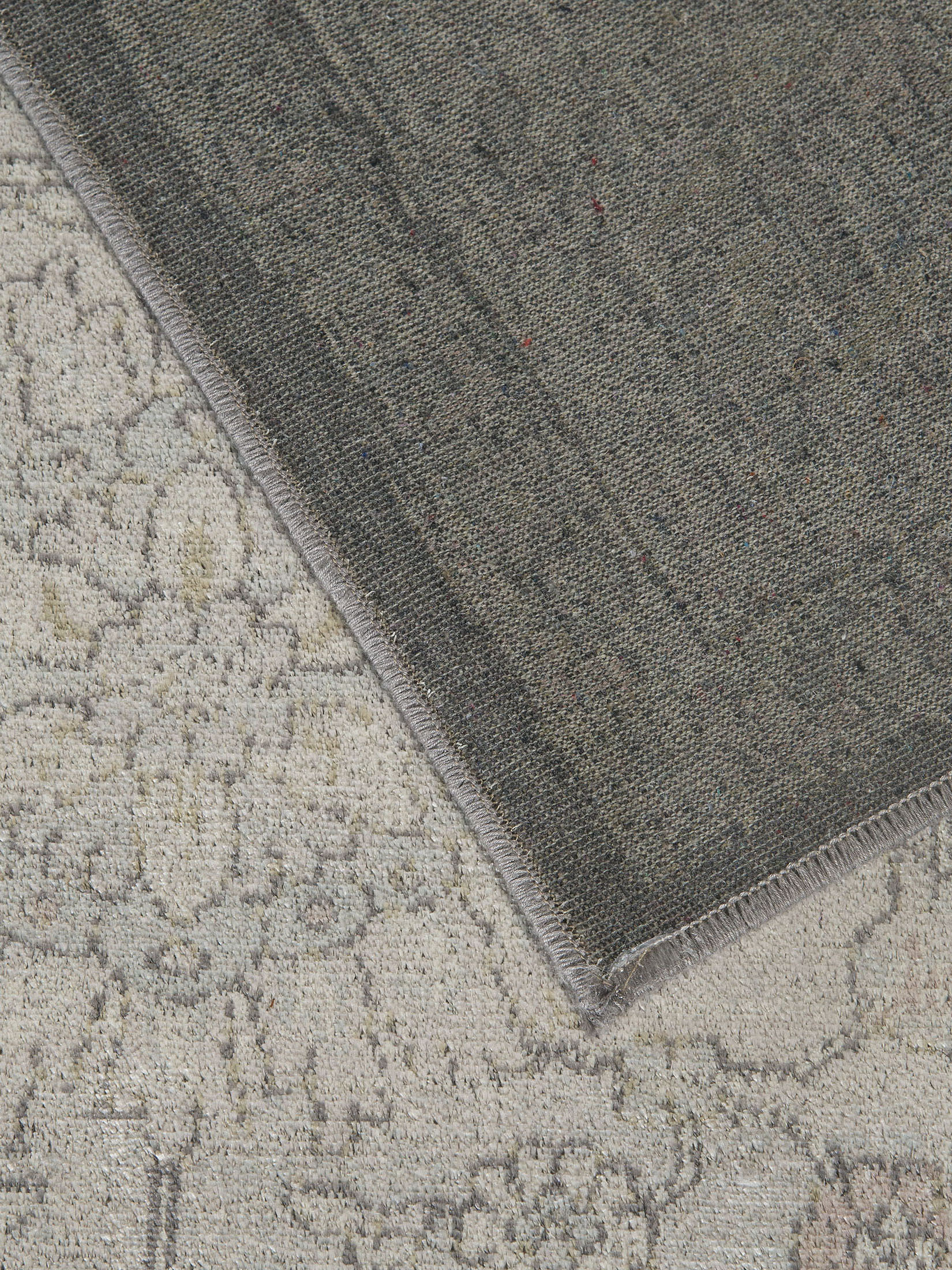 Nafar Vintage-Teppich, Grau/Rose