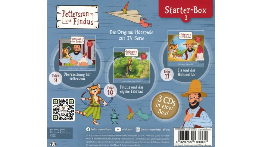 Starter-Box,Folge 9-11 Pettersson und Findus