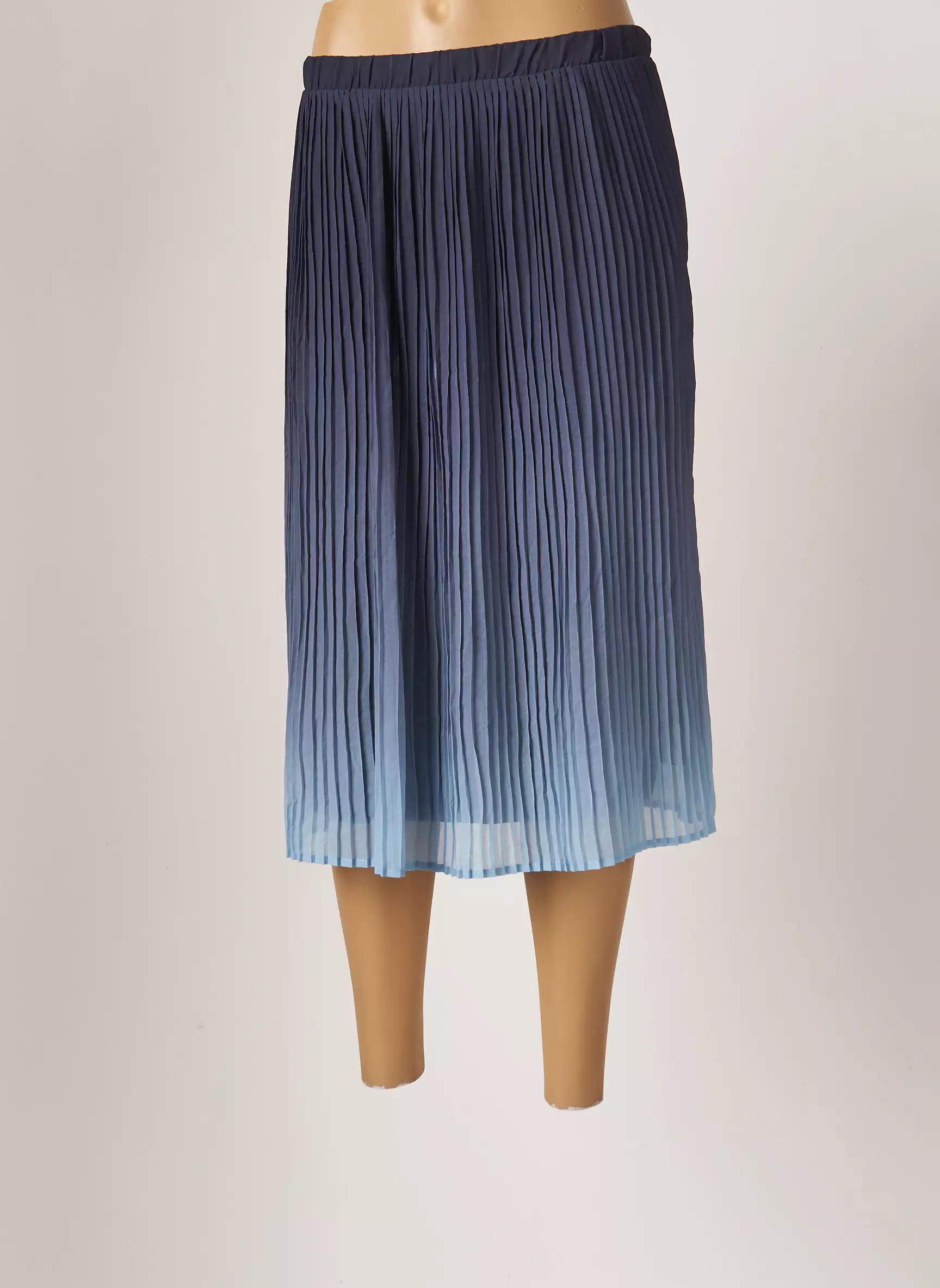Vero Moda Jupes Mi Longues Femme couleur bleu