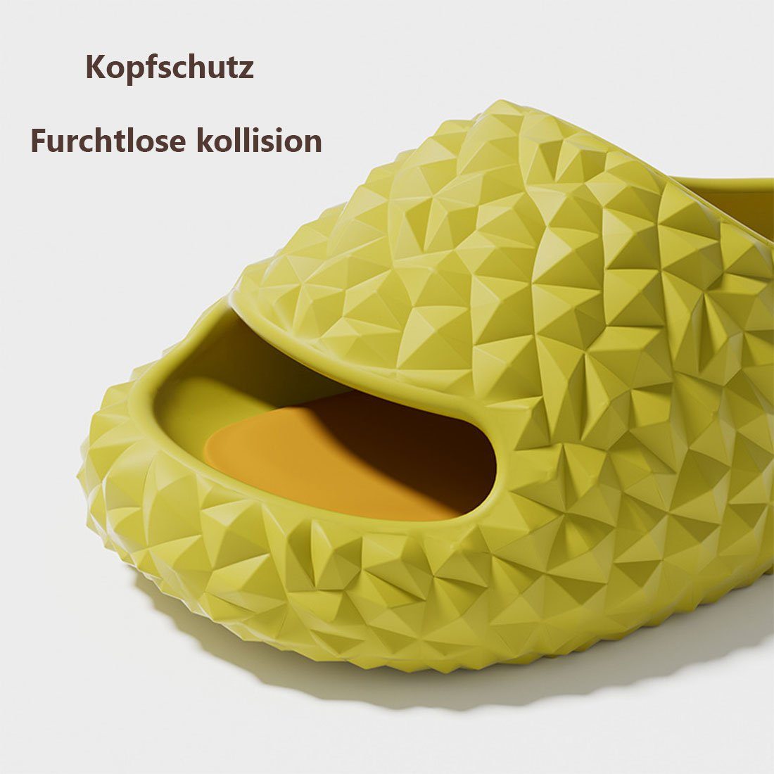 DÖRÖY Frauen Durian Hausschuhe, Home Slip Resistant Thick Bottom Hausschuhe Badesandale