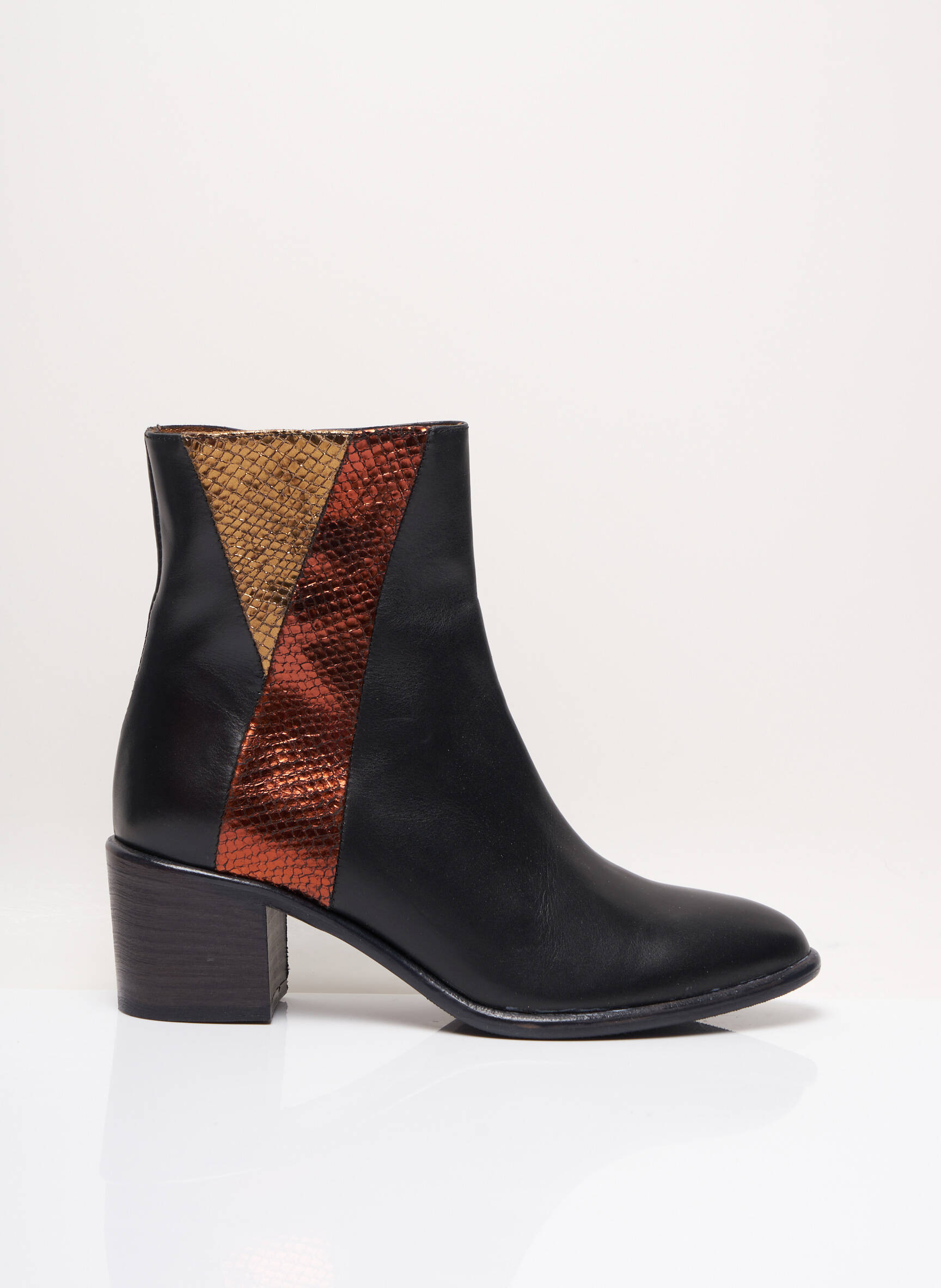 Les Venues Bottines Femme couleur noir