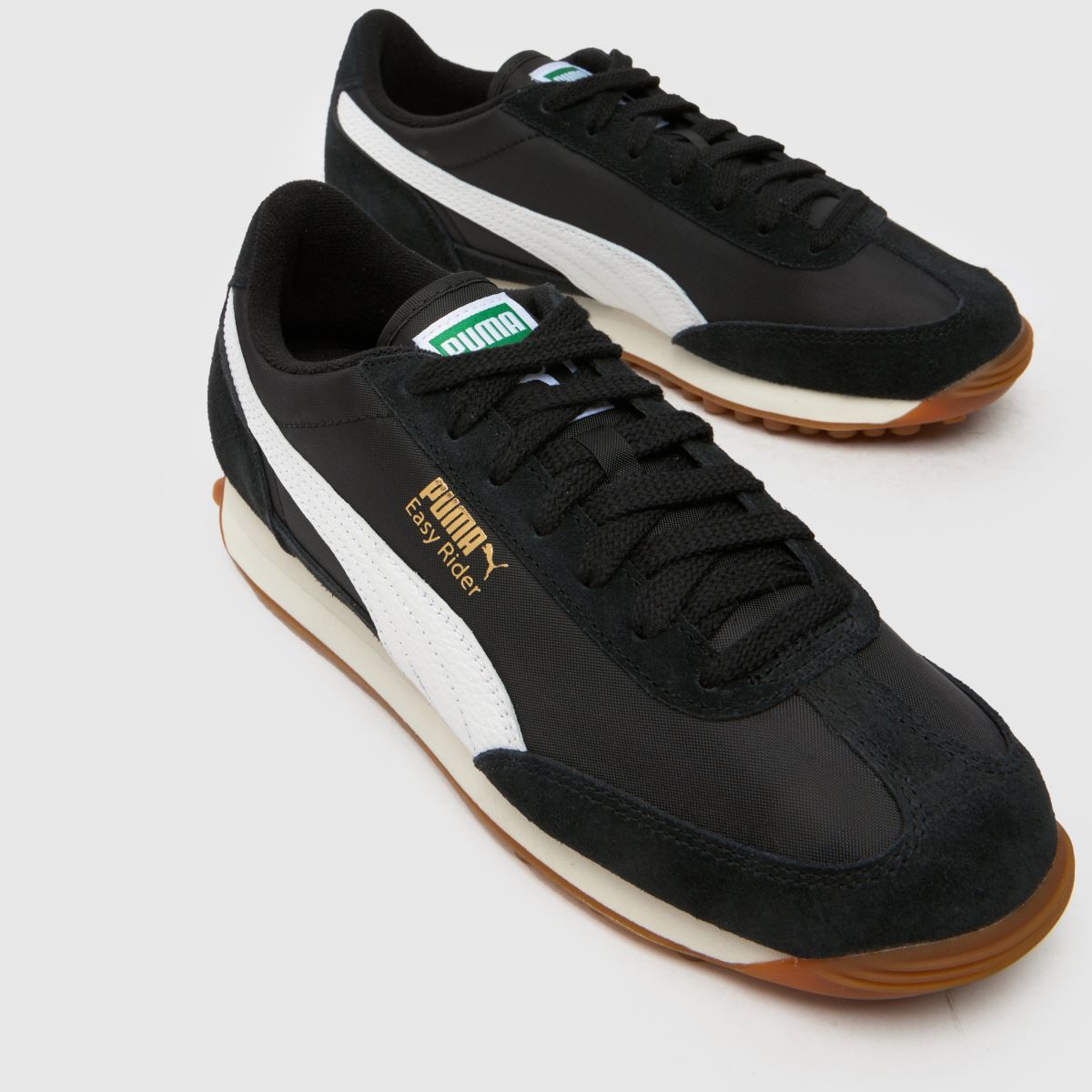 PUMA easy rider-sneakers i svart och vitt