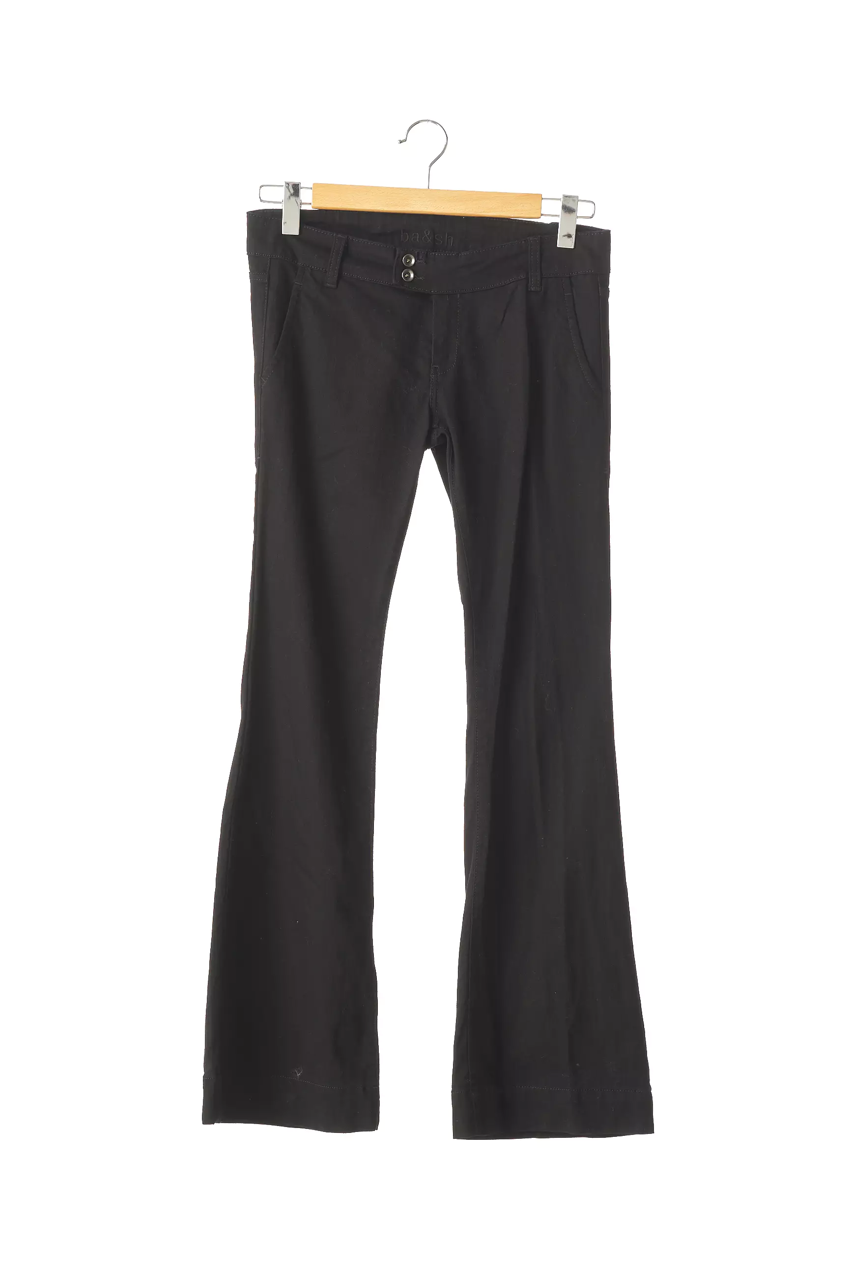 Ba Sh Pantalons Flare Femme couleur noir