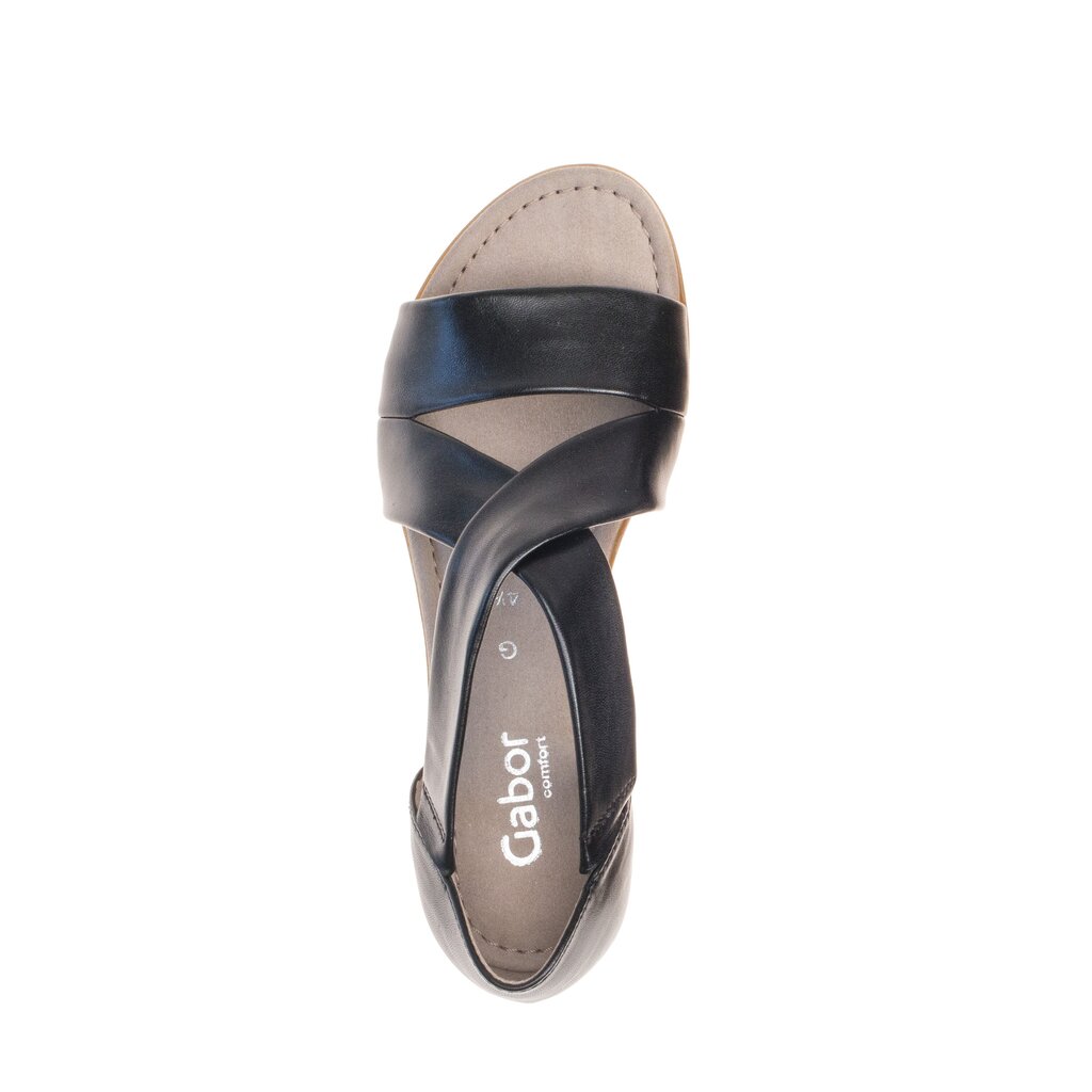 Gabor comfort Riemchensandale schwarz