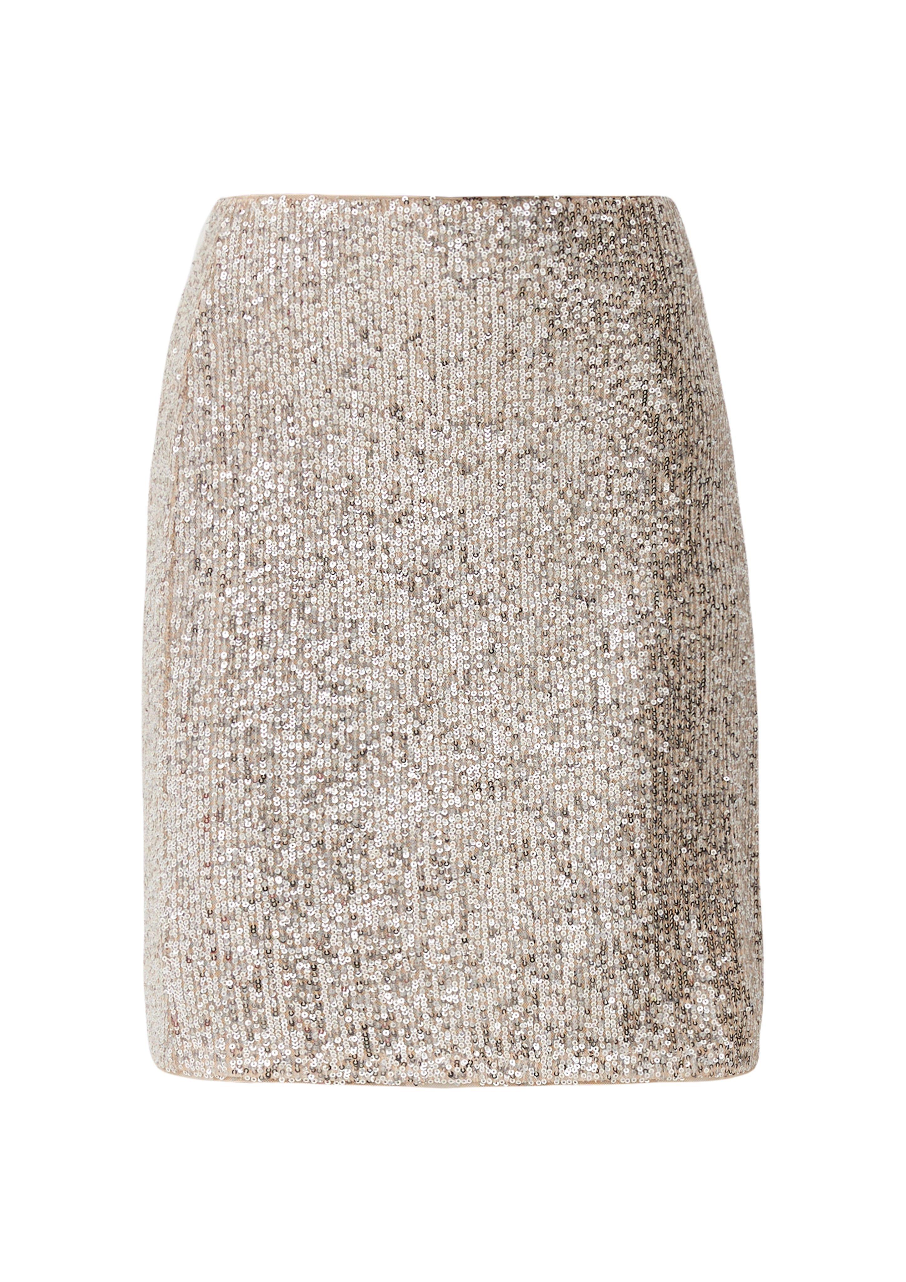 Minirock mit Pailletten  2125525-8026