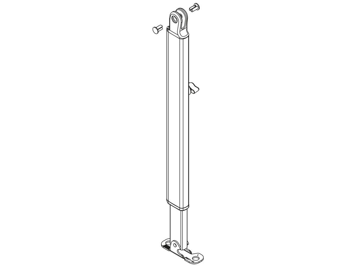 Fiamma Oberteil Stützfuß links F45S/F65S
