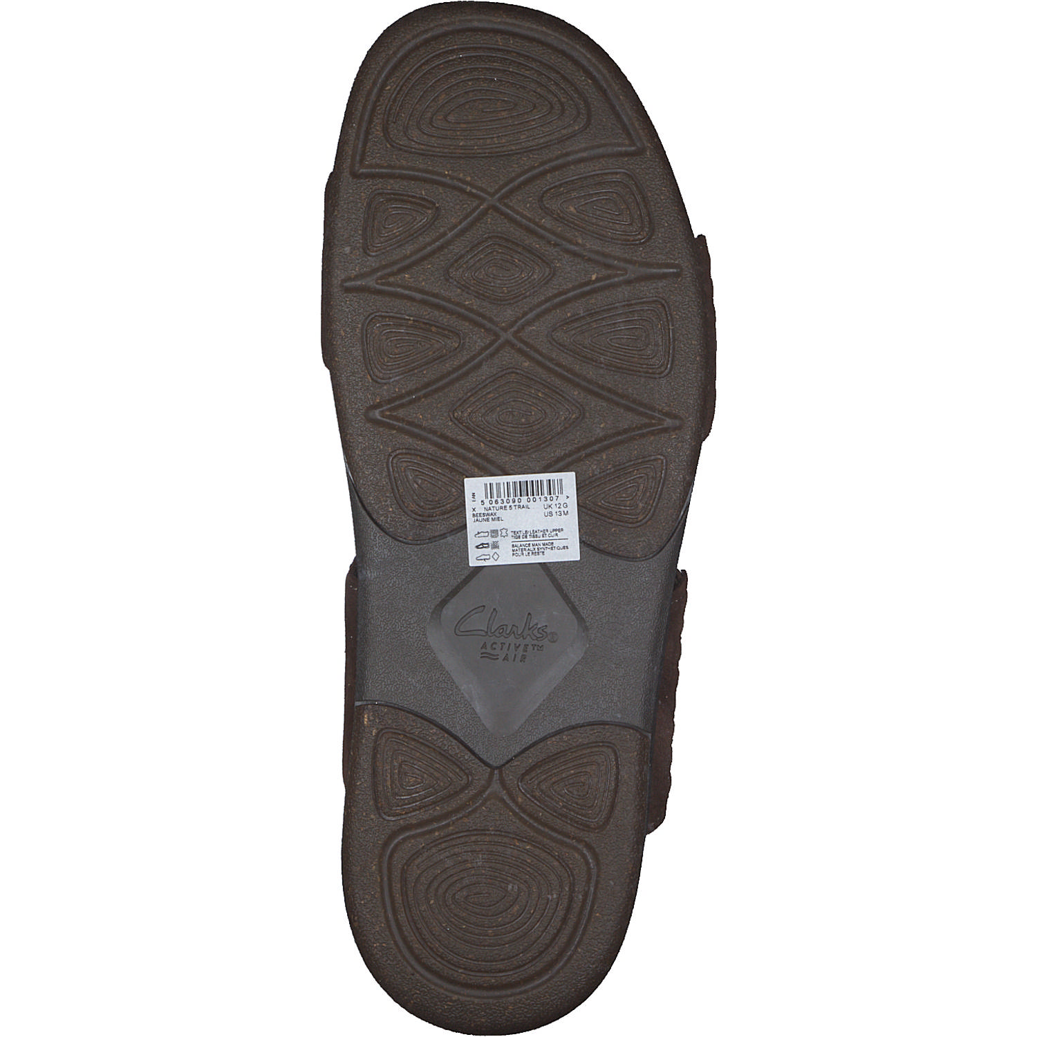 Clarks Nature 5 Trail 2617, Sandaletten, Herren, Beeswax