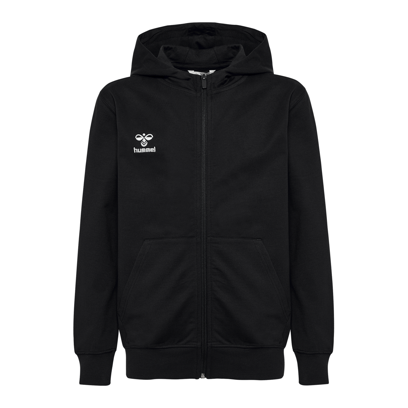 Hummel GO 2.0 Kapuzenjacke Kids Schwarz F2001