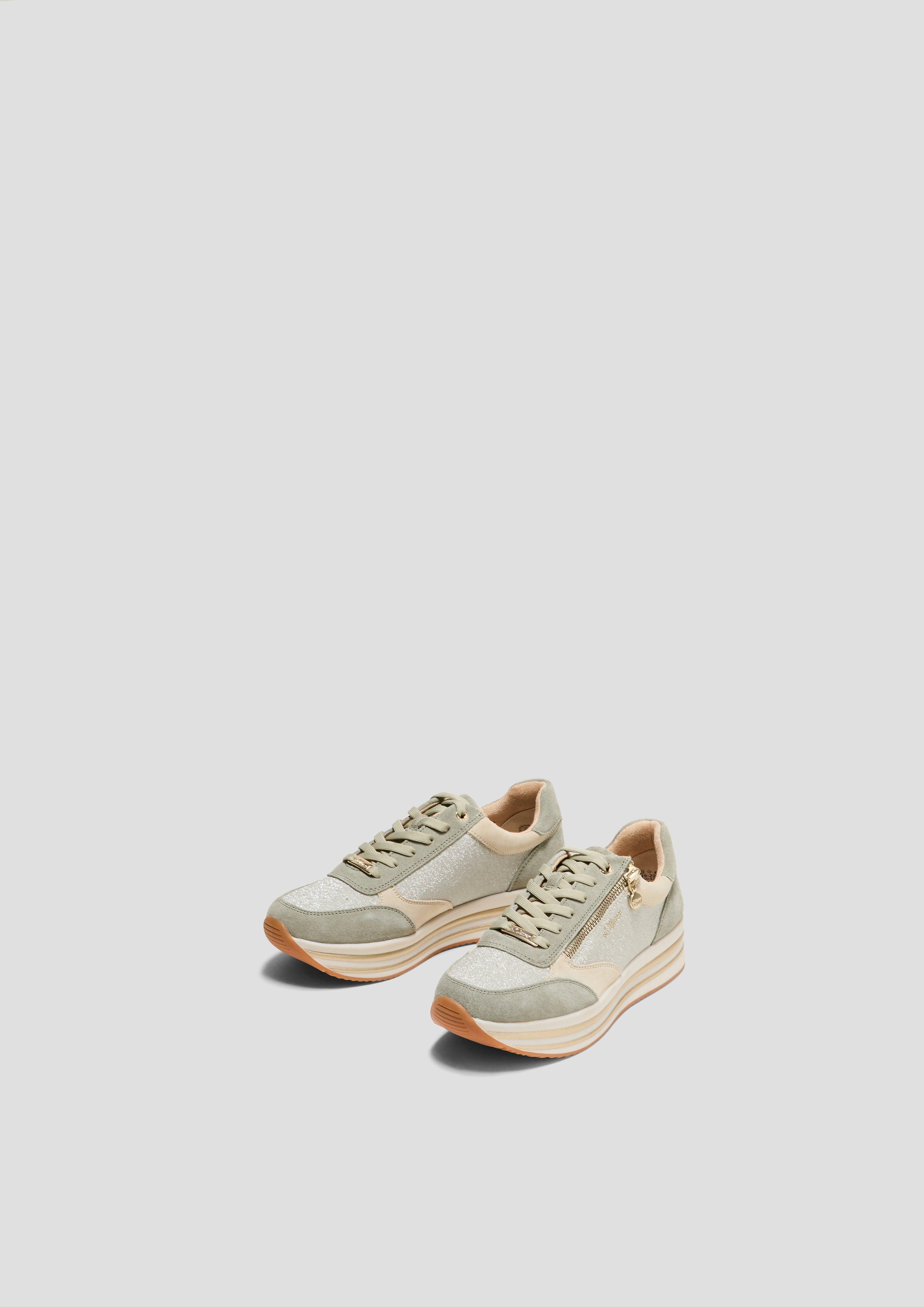 Sneaker mit Plateau-Sohle  6008860-708