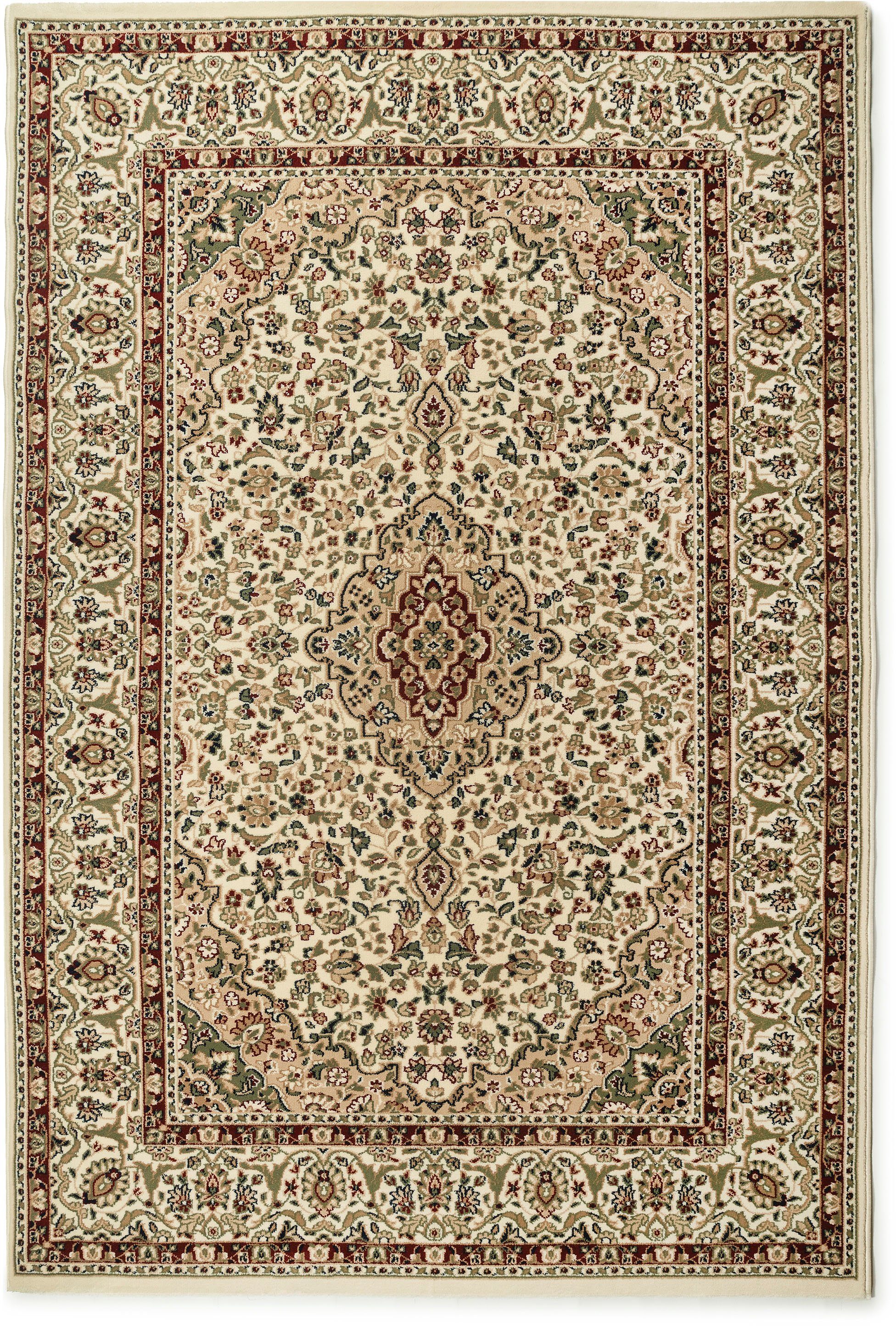 Teppich Lansing, Timbers, rechteckig, Höhe: 9 mm, Kurzflorteppich, Orient-Optik, Wohnzimmer, Esszimmer, Schlafzimmer