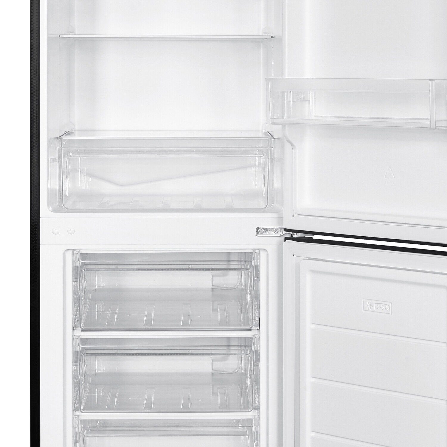Geratek Kühl-/Gefrierkombination Valdez KG2310B, 178 cm hoch, 55 cm breit, 4**** Gefrierteil / Türanschlag wechselbar / 40dB(A) leise