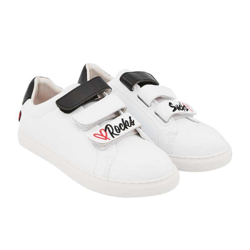 Baskets en cuir Edith rocks