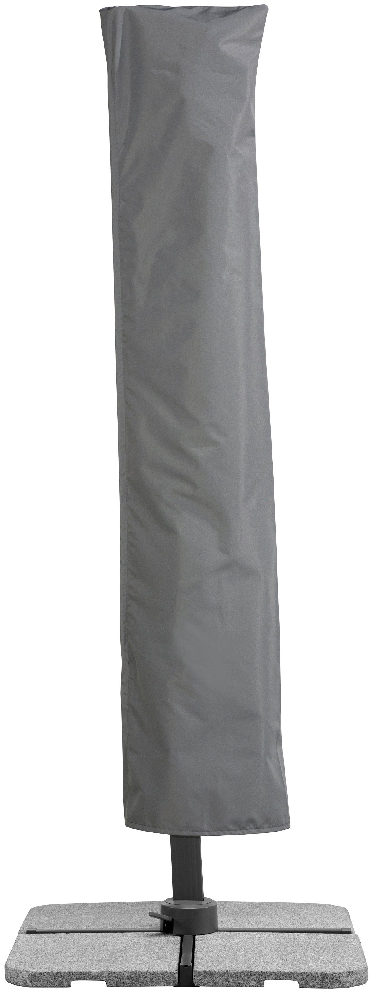 Schneider Schirme Ampelschirm Rhodos Grande, Durchmesser 400 cm, natur, rund, ohne Wegeplatten