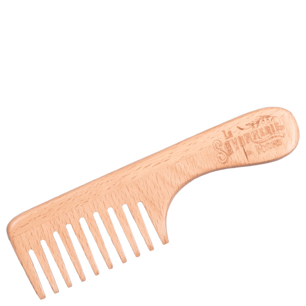 La savonnerie de nyons Peigne à Dents Larges en Bois de Hêtre Peigne