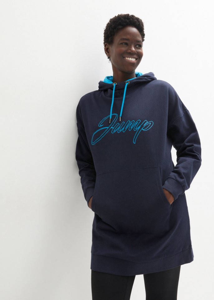 Oversize Sweatshirt mit Kängurutasche