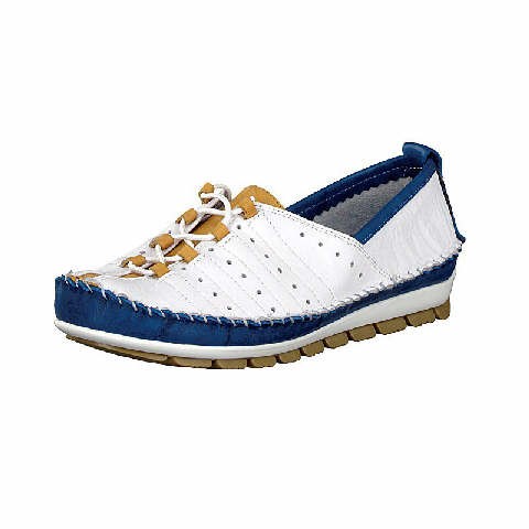 GEMINI Sportliche Slipper weiss