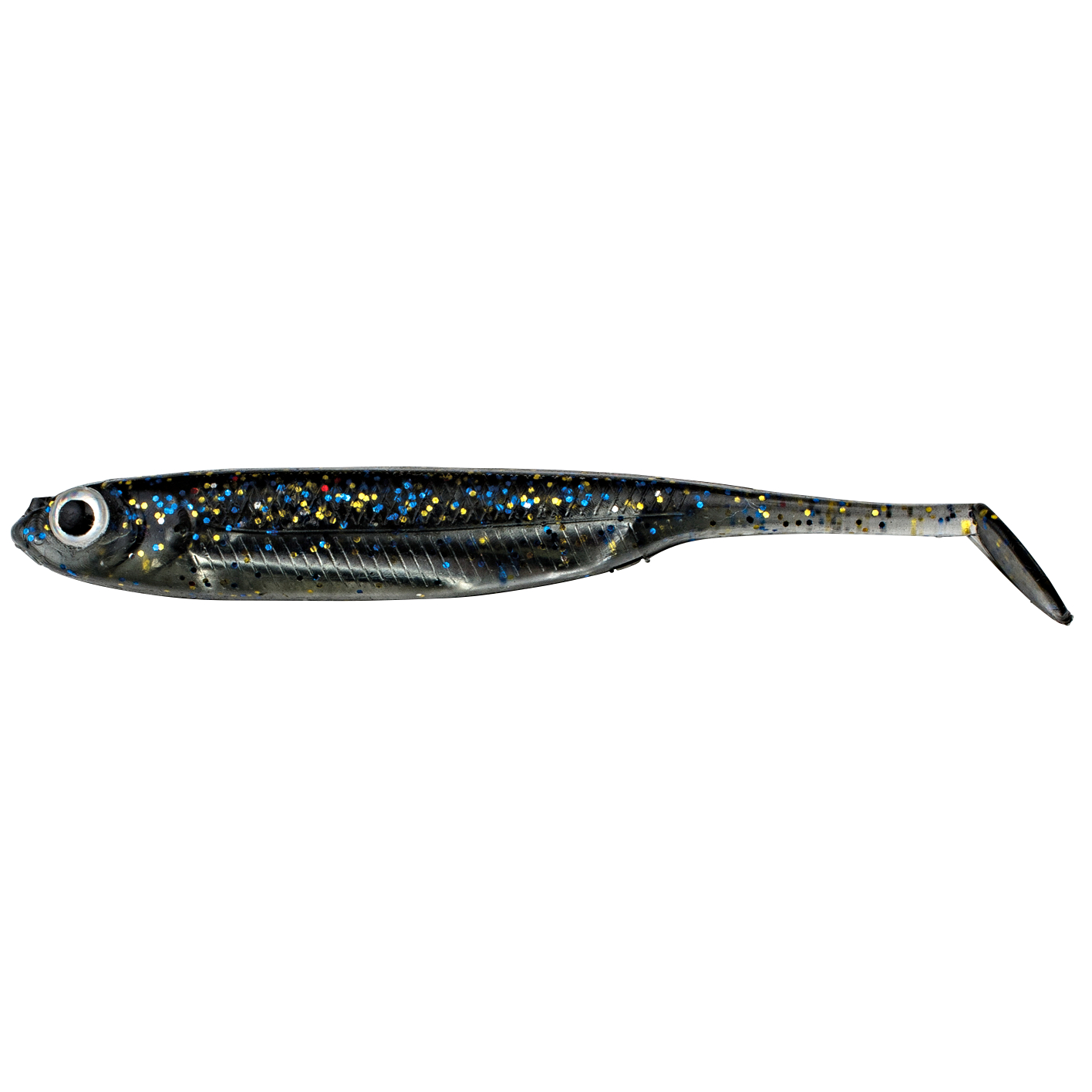 Behr Softbait Set Drop-Shot Minnow Elritze (schwarz/glitter)