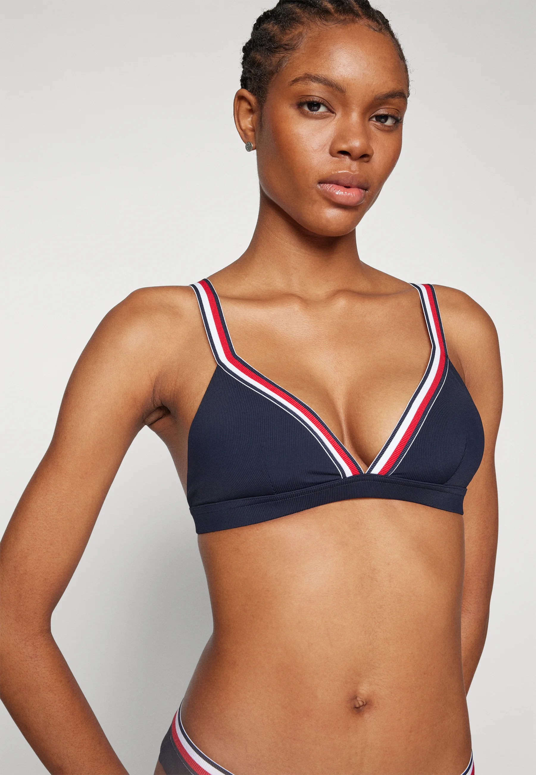 Tommy Hilfiger GLOBAL STRIPE STRIANGLE - Top de bikini