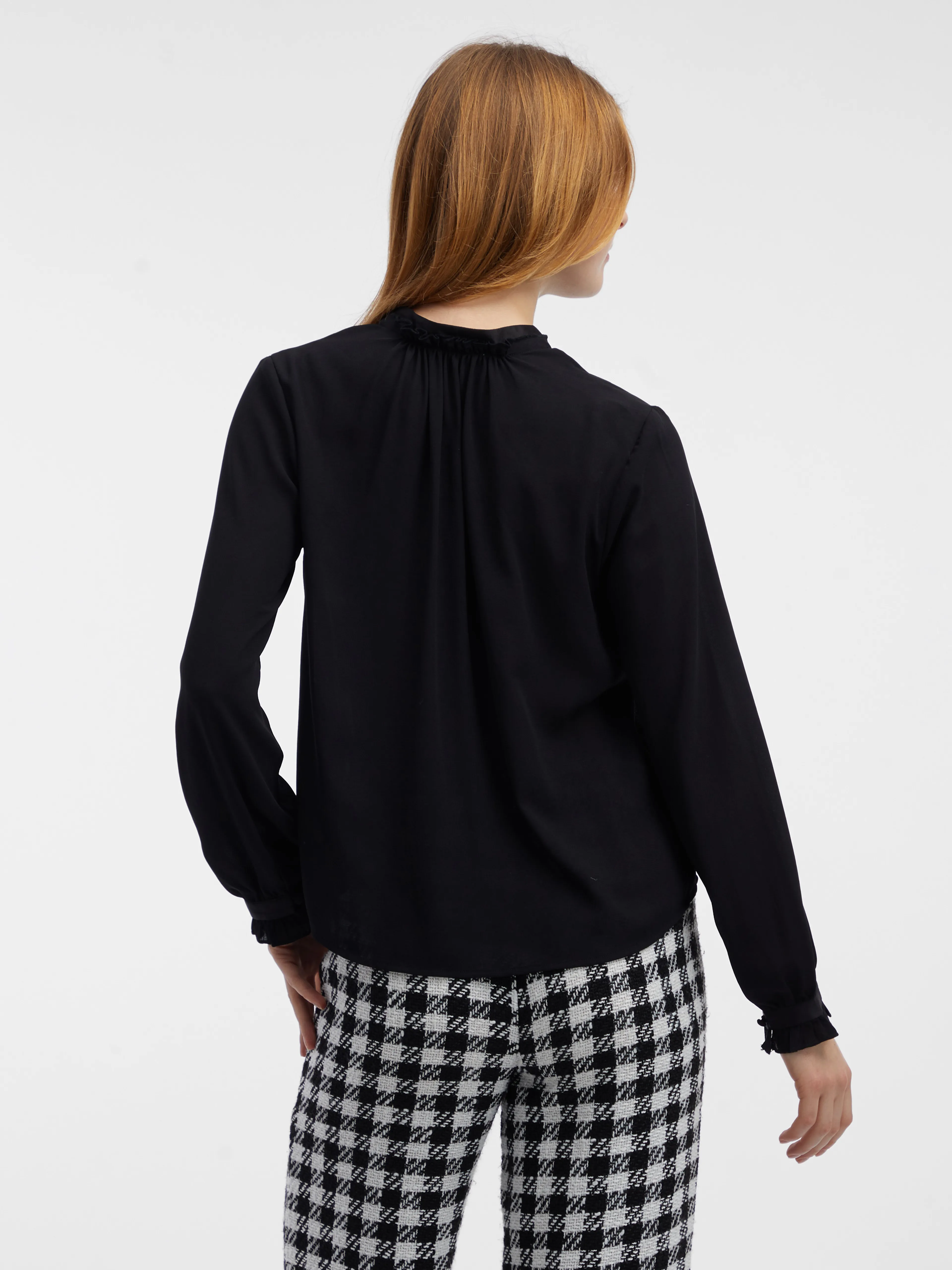 Schwarze Damenbluse ORSAY