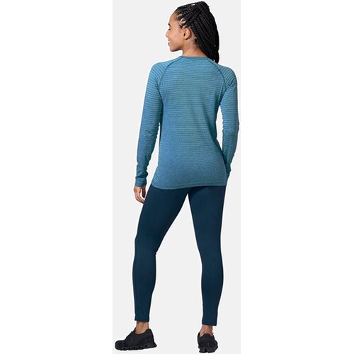 DAMEN T-SHIRT L/S CREW NECK ESSENTIA