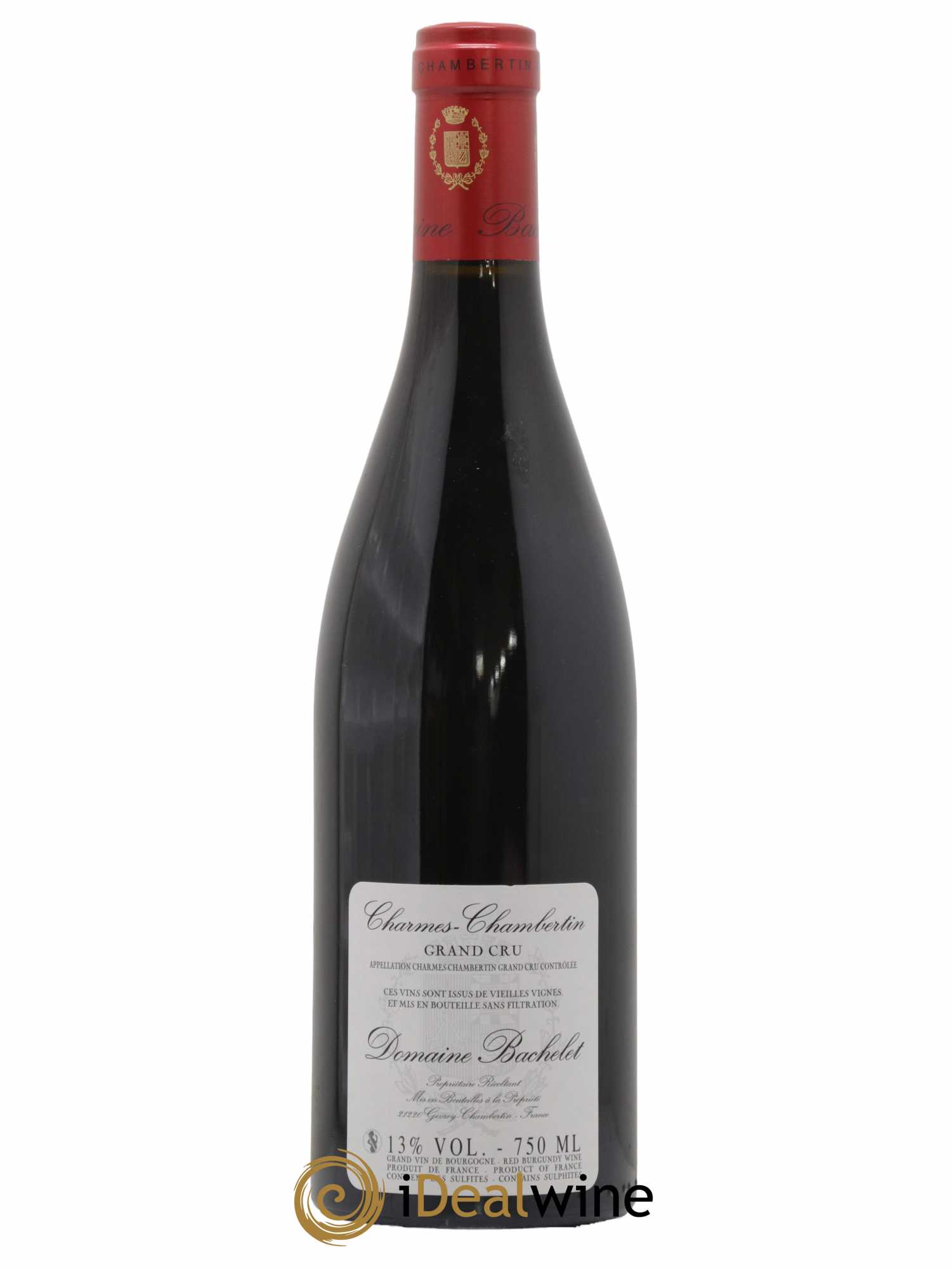 Charmes-Chambertin Grand Cru Vieilles Vignes Denis Bachelet (Domaine)  2016 - Lot de 1 Bouteille